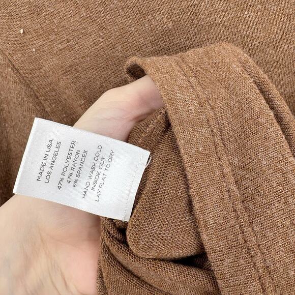 Leset Cropped Cardigan Womens XSmall Lauren Soft Sweater Capsule Luxury Parisian - Picture 9 of 9